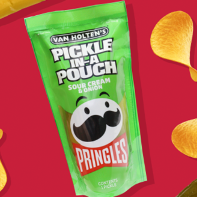 Pringles and Van Holten's Join Forces for Sour Cream & Onion-Inspired Pickle