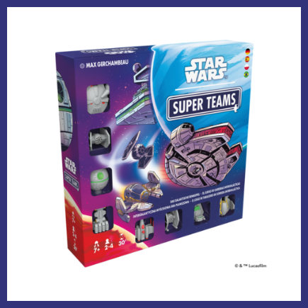 Möge das schnellste Team gewinnen: Star Wars™ Super Teams bringt galaktischen Rennspaß auf den Spieltisch