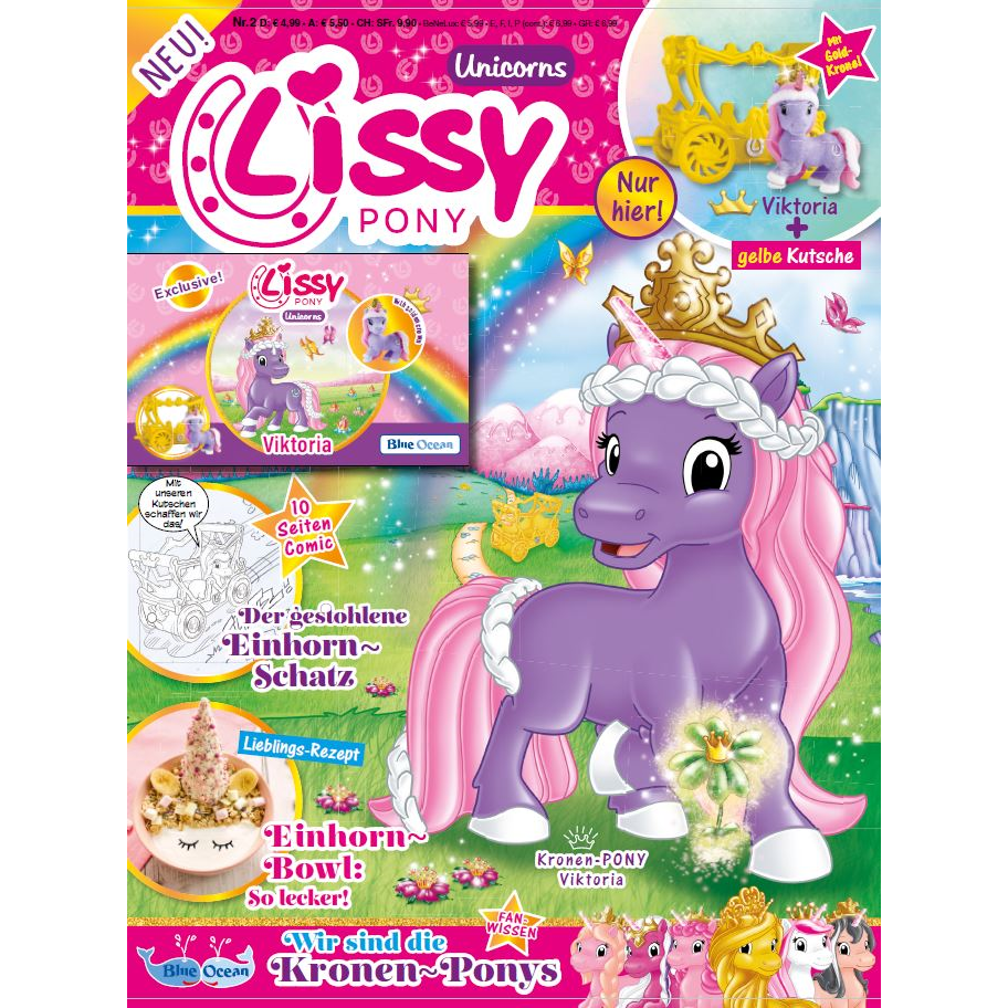 Lissy Pony Unicorns neu bei Blue Ocean