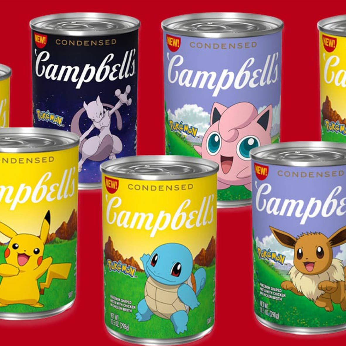 Pokémon und Campbell’s kooperieren