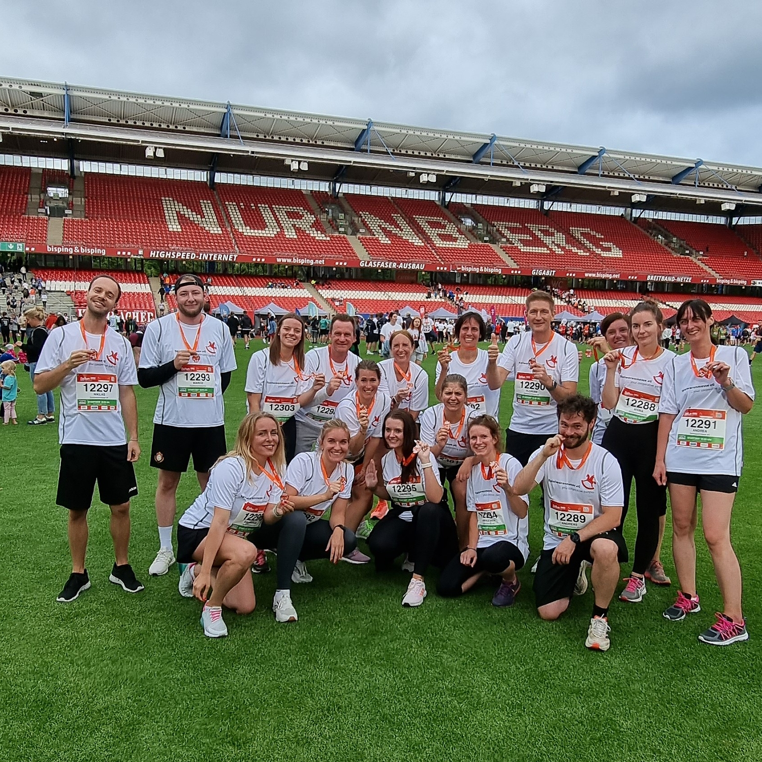 Spielwarenmesse eG beim B2Run Firmenlauf am Start