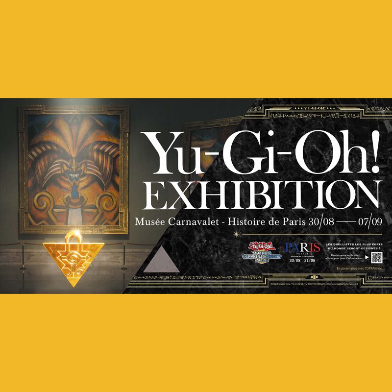 Musée Carnavalet - Histoire de Paris präsentiert Kunstausstellung zum Yu-Gi-Oh! Sammelkartenspiel!