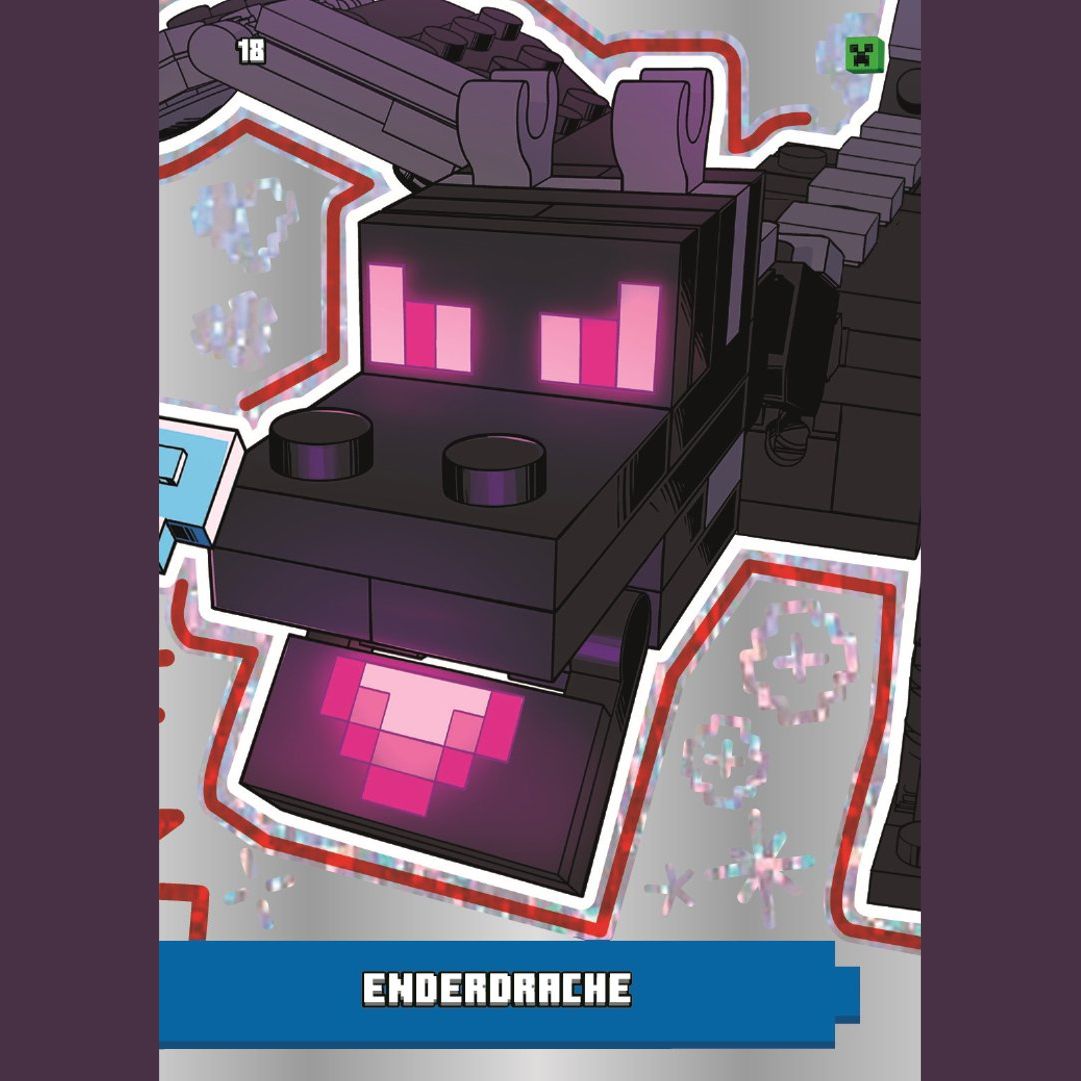 Erste Sammelkartenserie zu LEGO MINECRFAT