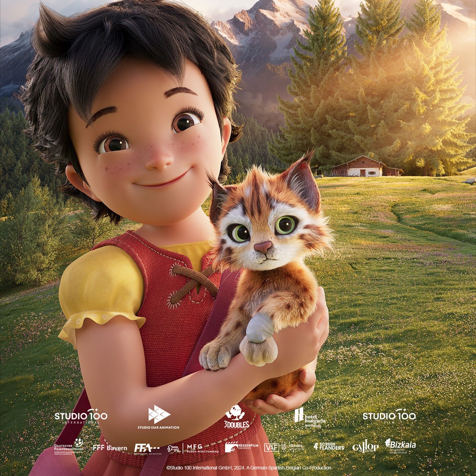 Studio 100 International Reveals Official Trailer for "Heidi - Rescue of the Lynx"