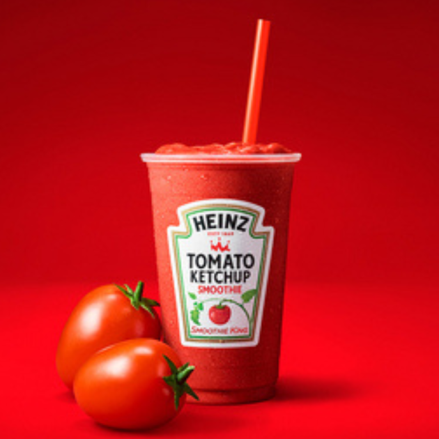 Kraft Heinz and Smoothie King Weigh in with First-Ever Tomato Ketchup Smoothie