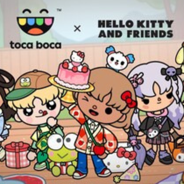 Sanrio's Hello Kitty and Friends Reunite in Toca Boca World