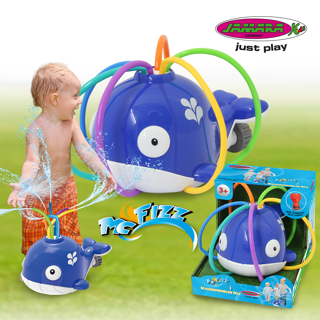 Wasserspaß mit den Wassersprinklern von Jamara