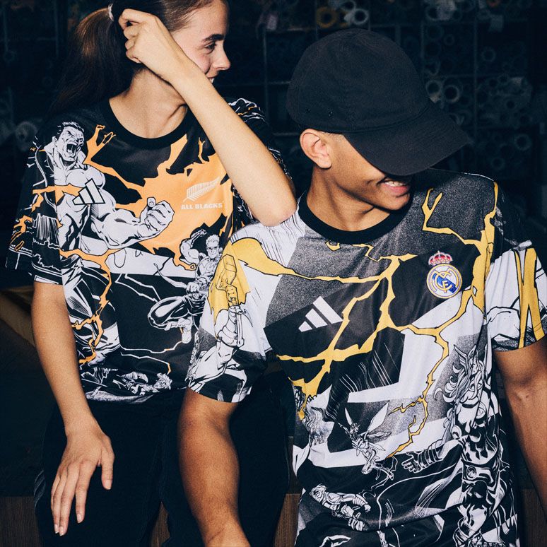 adidas unveils the MARVEL x Real Madrid CF x All Blacks collection