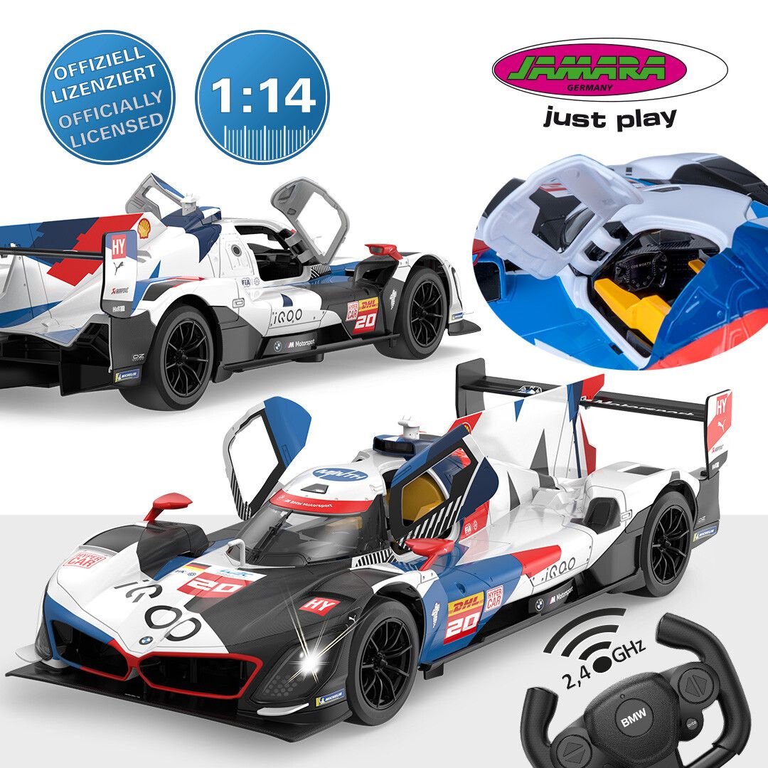 BMW M Hybrid V8: Motorsport-Feeling für Zuhause mit dem Deluxe Car Modell von JAMARA