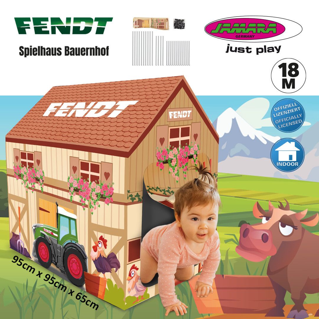 Fendt Spielzelt Bauernhof: Spielspaß für kleine Abenteurer