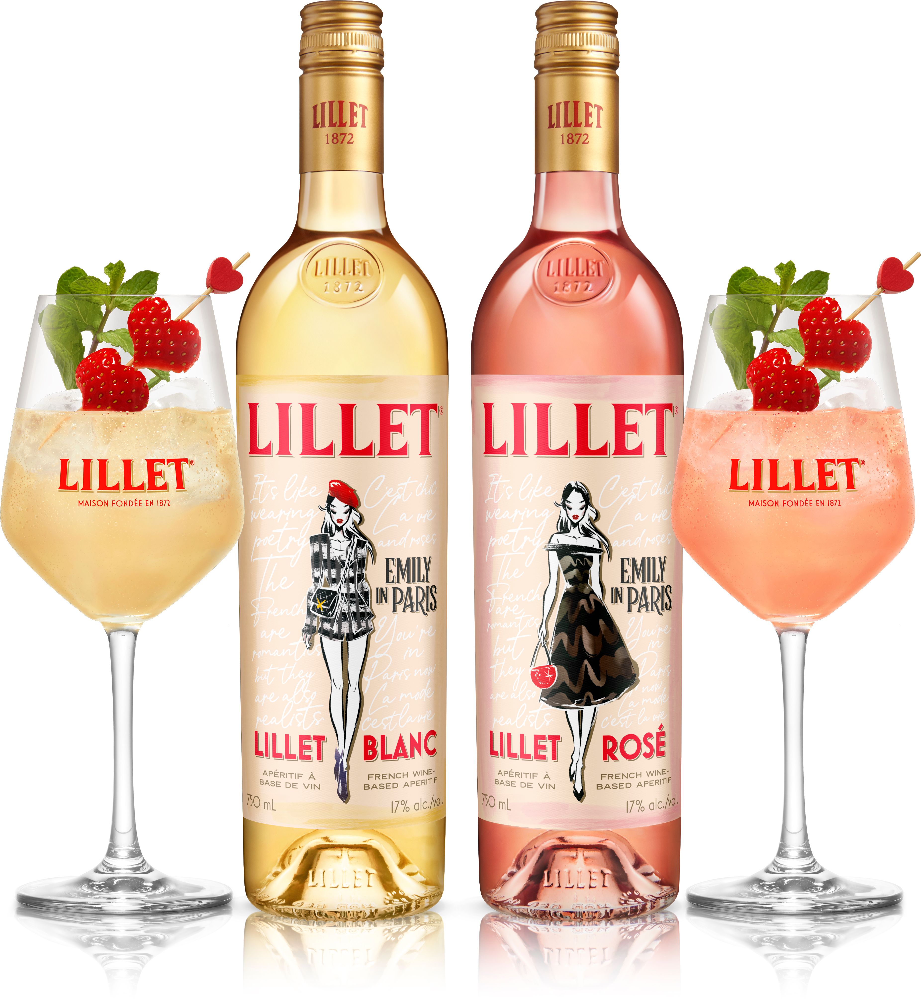 Lillet x Emily in Paris Limited Editions: Eine gelungene Kooperation