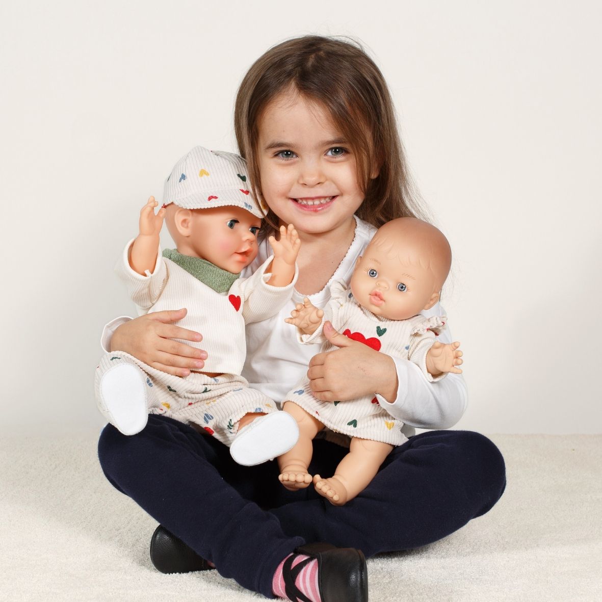 Puppenmode mit ganz viel Herz