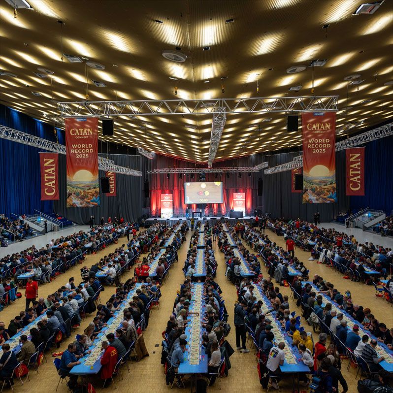 Weltrekord: 1.170 Menschen spielen gleichzeitig CATAN