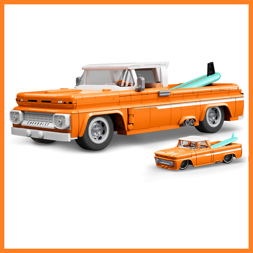 Mattel Brick Shop™ präsentiert erste Produktlinie in Zusammenarbeit mit Hot Wheels®