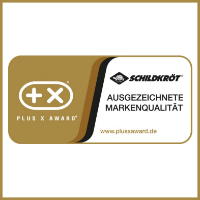 Schildkröt erhält Plus X Award für "ausgezeichnete Markenqualität"