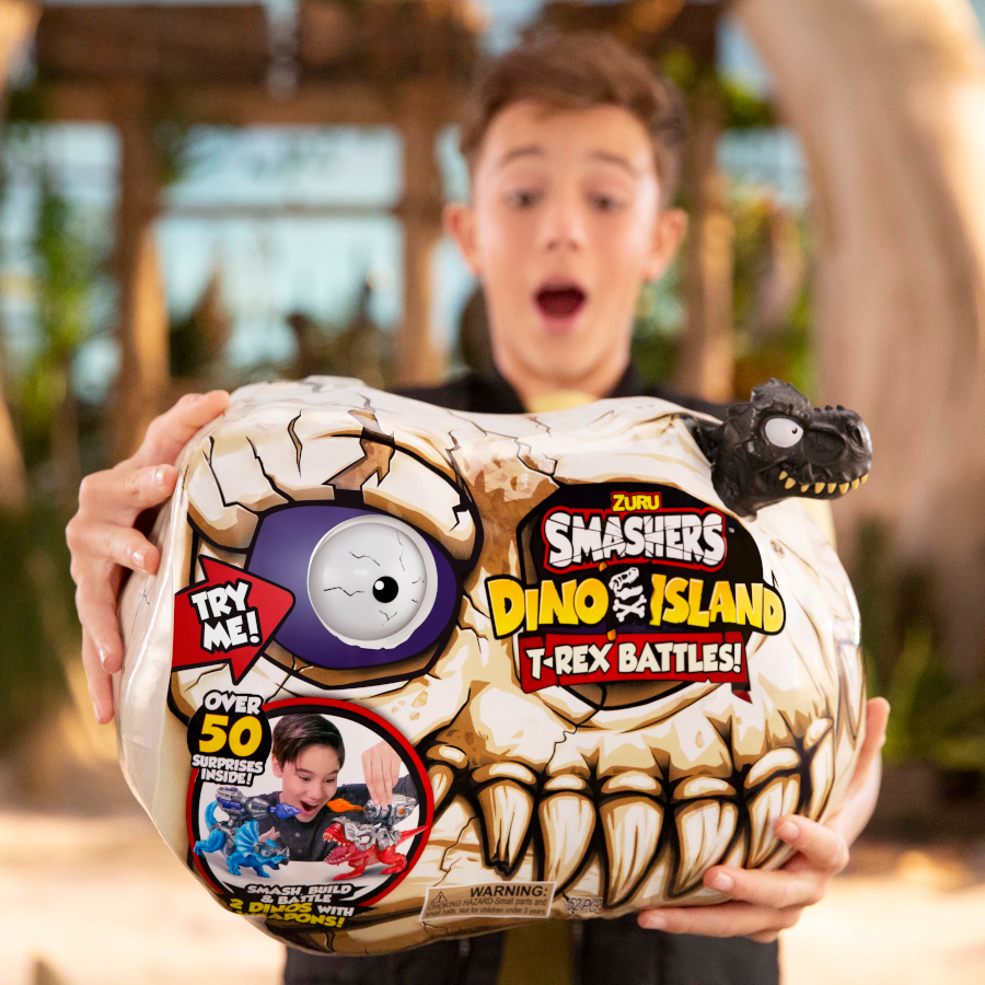 Smashers Dino Island T-Rex Battles von ZURU