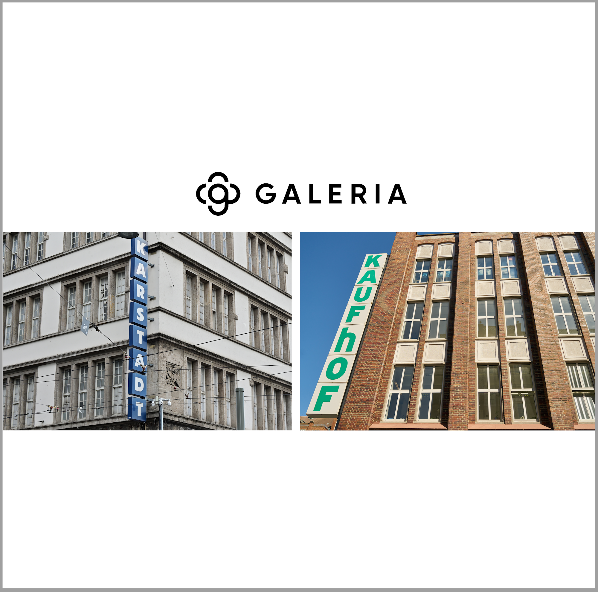 Die Geschichte der Kaufhausketten Kaufhof und Karstadt im Überblick