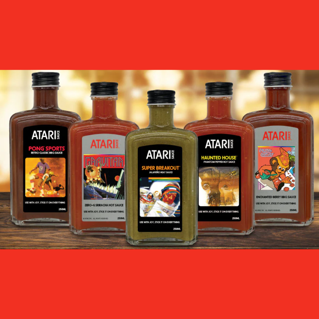 Sauce Shed Launches Atari Hot and BBQ Sauces