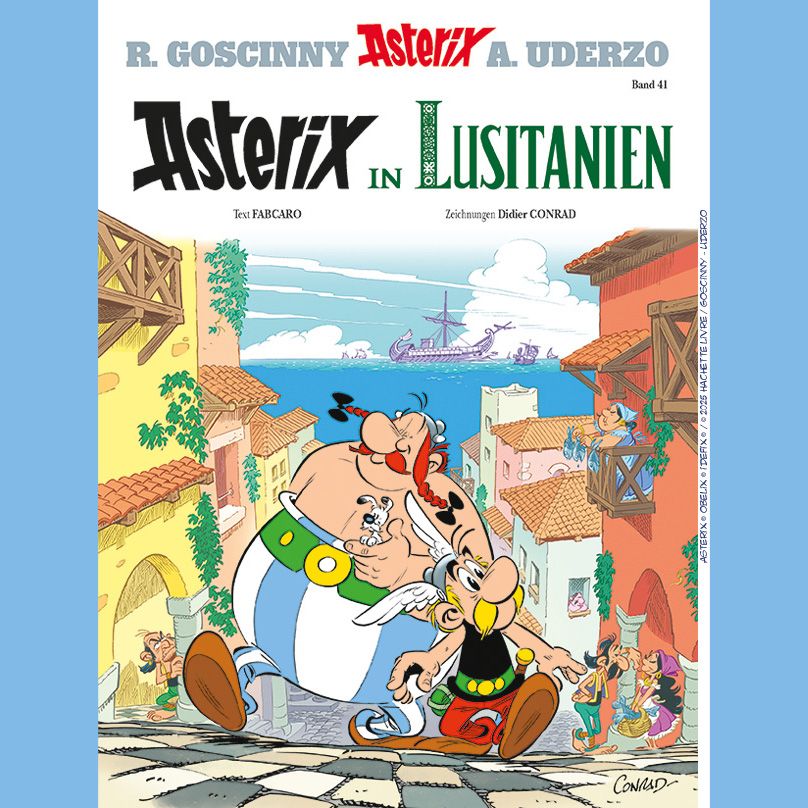 Asterix macht mit offiziellem Cover Lust auf Mee(h)r Abenteuer in Lusitanien!