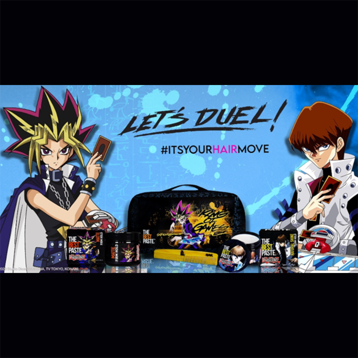Yu-Gi-Oh! x THE BEST PASTE.T: New Deal Lets Fans Recreate Iconic Spiky Hairstyles with Branded Hair Paste