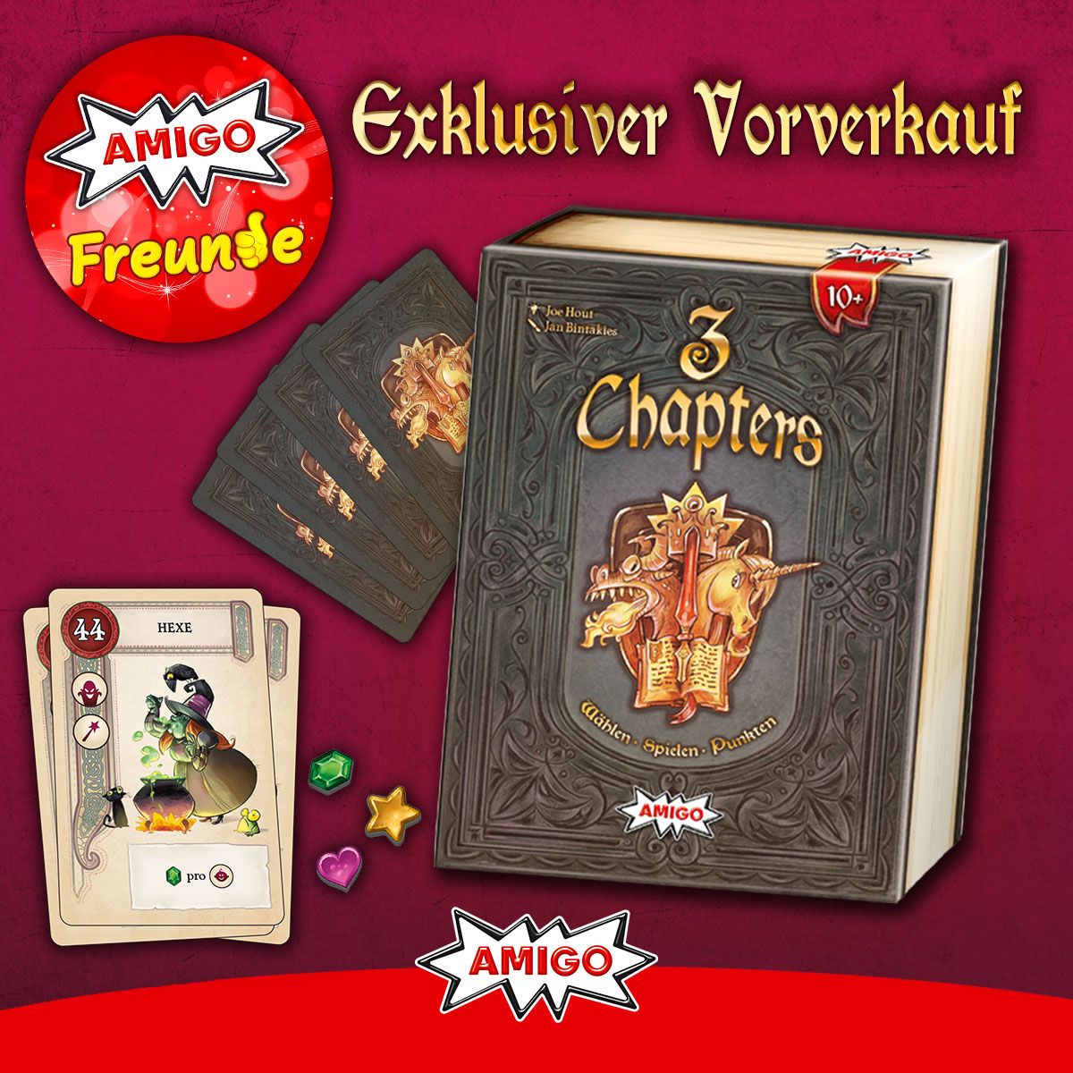 Herbstneuheit 3 Chapters exklusiv vorab bei AMIGO-Freunden