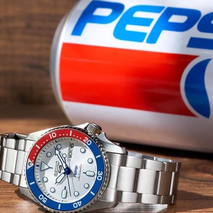 Streng limitiert: Seiko produziert hochwertige Uhren mit Pepsi-Branding