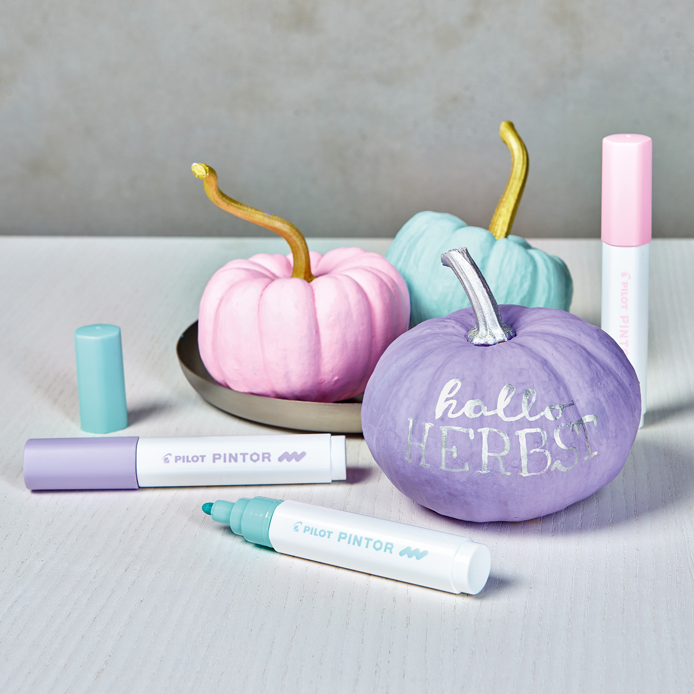 Bunte Deko für graue Herbsttage mit PINTOR