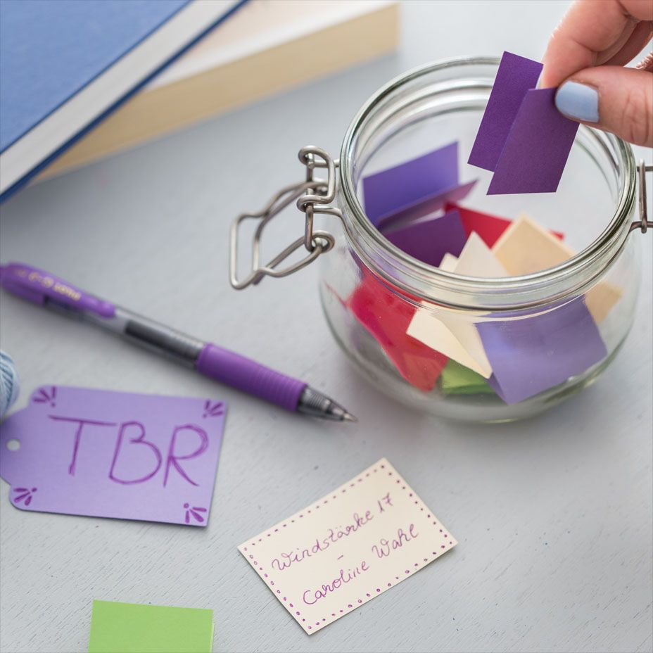 Was lese ich als nächstes? Mit dem selbstgemachten To be Read-Jar von PILOT fällt die Entscheidung leicht
