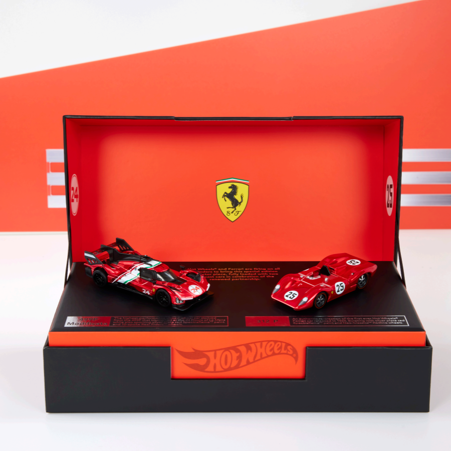 Hot Wheels präsentiert die ultimative Ferrari-Traumgarage
