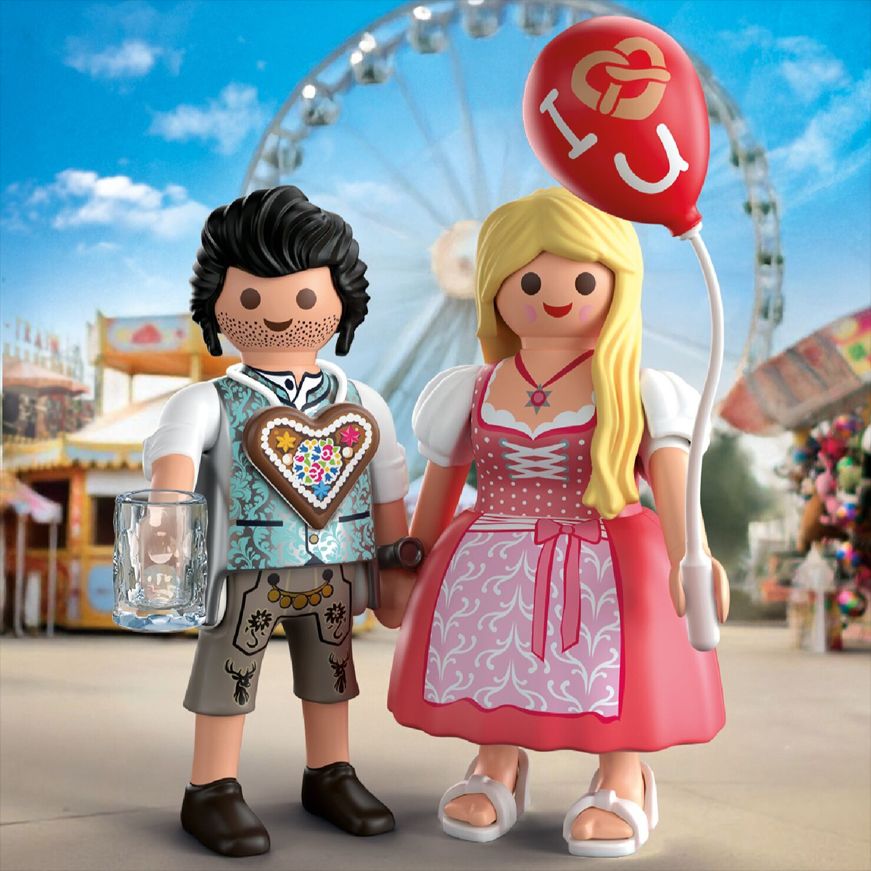 Playmobil-Trachtenpaar bringt Oktoberfest-Flair nach Hause