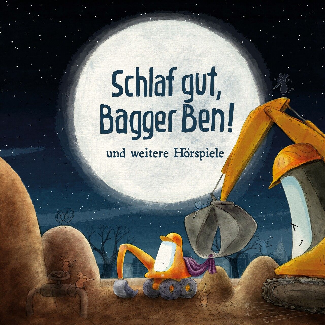 Geschichten aus dem Baustellen-Kindergarten: "Bagger Ben" als Hörspielreihe!