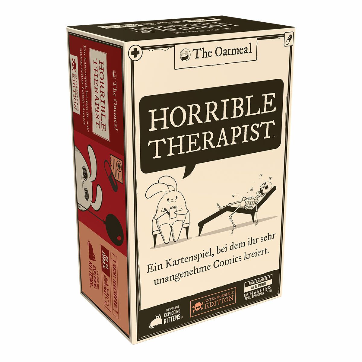 Asmodee bringt schwarzen Humor ins Spiel: 'Horrible Therapist' erscheint 2025