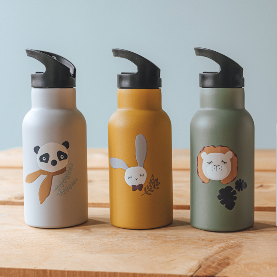 kikadu Edelstahl Trinkflaschen und Brotdosen für unterwegs