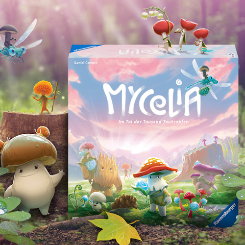 Mycelia – ein tautastisches Deckbau-Spiel für die ganze Familie