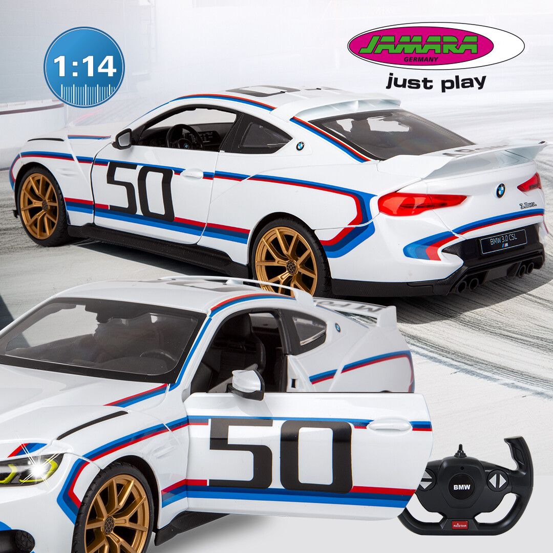 JAMARA BMW 3.0 CSL im Maßstab 1:14 – Motorsport-Feeling für Zuhause!
