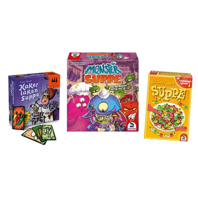 Schmidt Spiele und Drei Magier feiern den Tag der Suppe