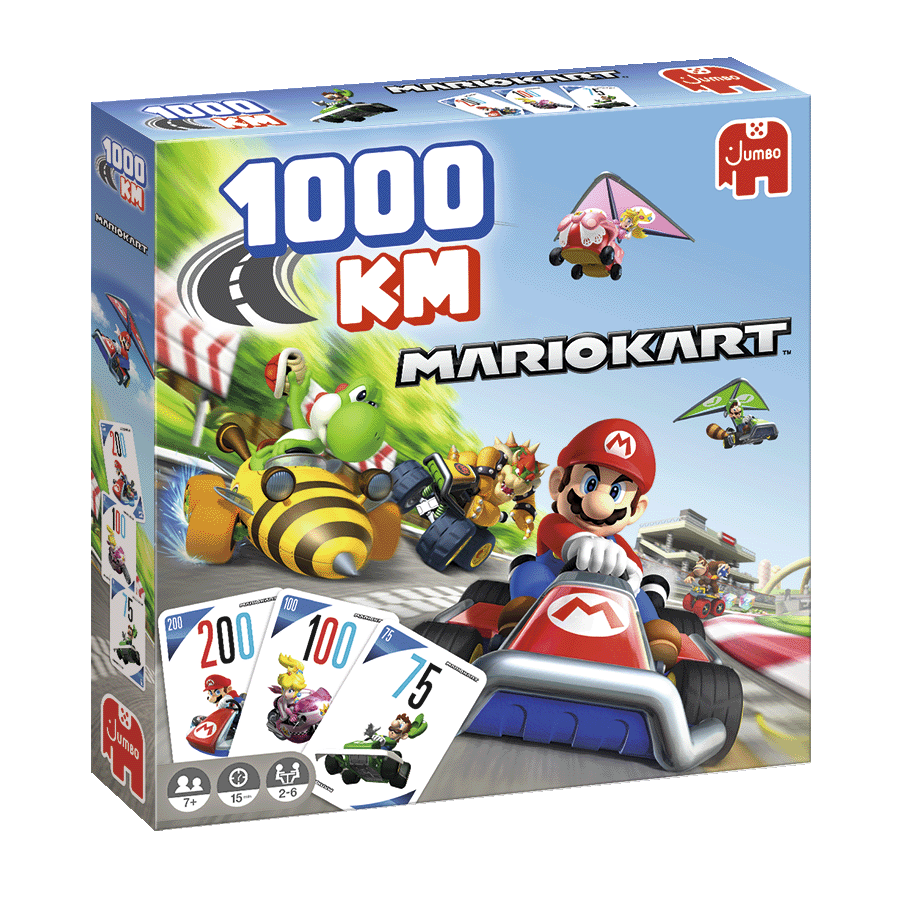 Auf die Plätze, fertig, los! - 1000KM Kartenspiel & 1000KM Mario Kart