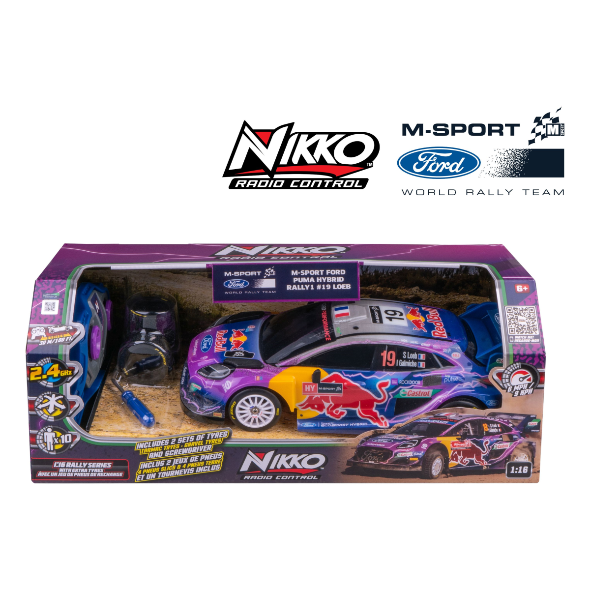 Brandneues lizenziertes Nikko Rallye RC
