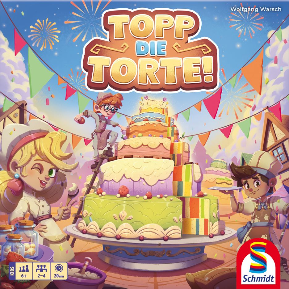 „Topp die Torte!“ ist das „Kinderspiel des Jahres 2025“