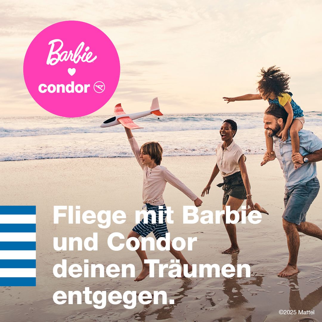 Barbie® und Condor geben ihre erste Lizenzpartnerschaft bekannt