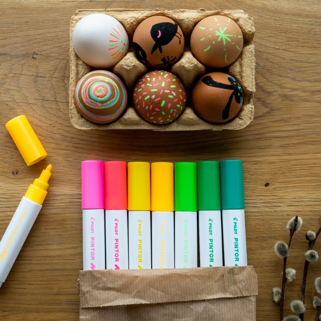 Ostereier kinderleicht bemalen