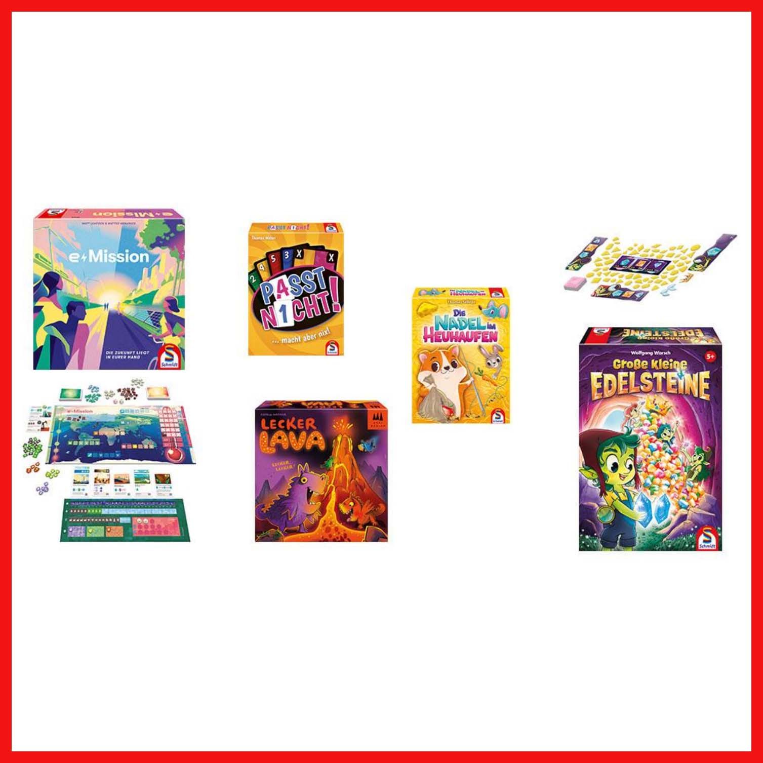 Schmidt Spiele: Zwei Nominierungen und drei Empfehlungen für Spiel des Jahres 2024