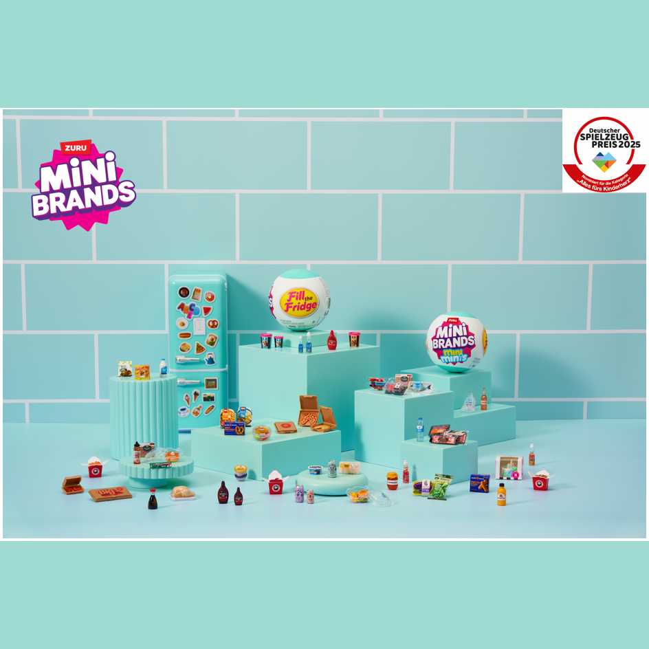 Kühlschrank füllen mit den Mini Brands Fill the Fridge von ZURU
