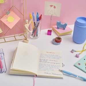 Tagebuch verzieren mit G2 Gelschreibern von PILOT