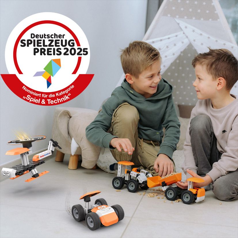 fischertechnik in der Kategorie “Spiel und Technik” nominiert
