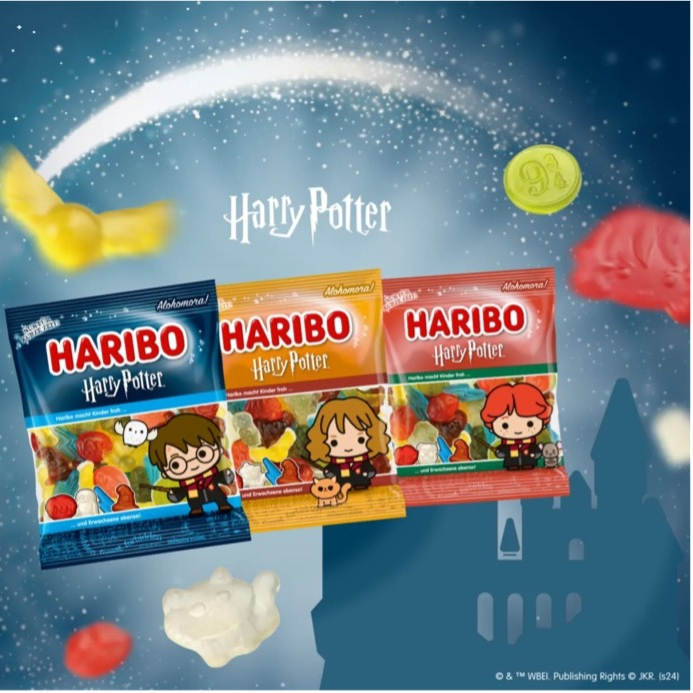 HARIBO Harry Potter Limited Editions zaubern exklusive Naschmomente