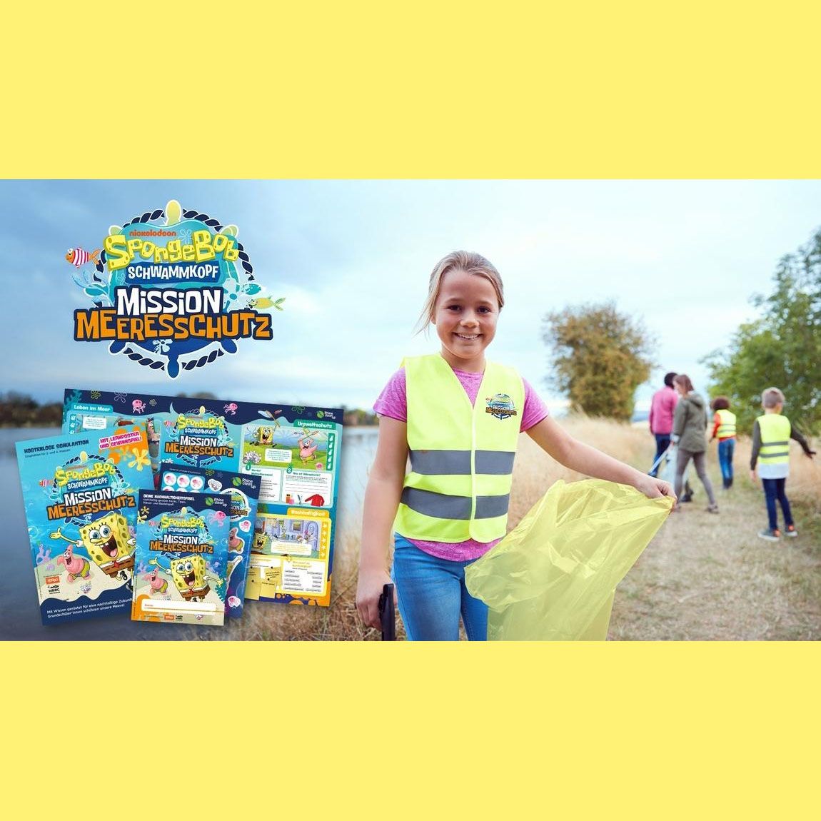 RTL Consumer Products und Paramount bringen SpongeBob Schwammkopf ins Klassenzimmer