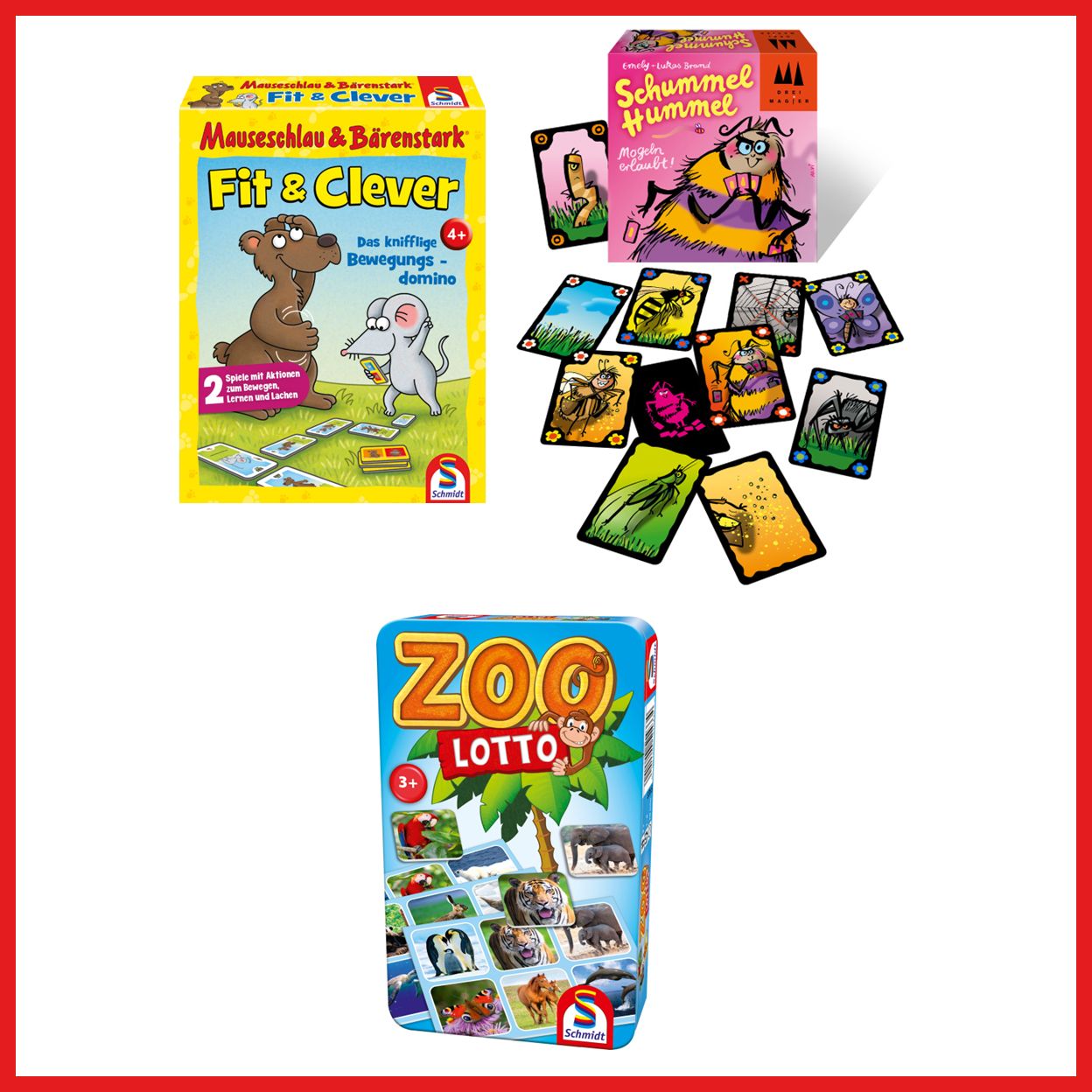 Spielerischer Sommeranfang mit Schmidt Spiele und Drei Magier(R)